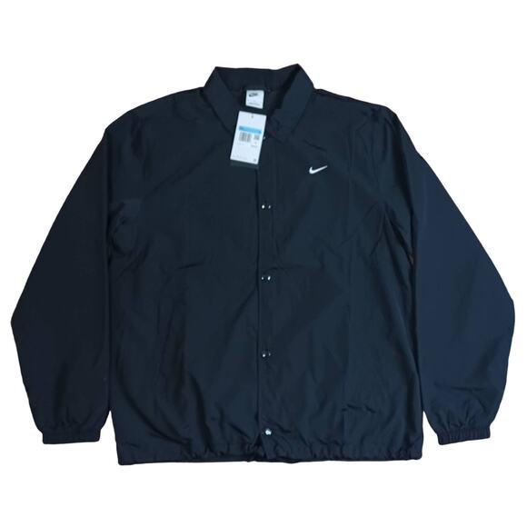 NIKE LIGHT WEIGHT JACKET BLACK NEW WITH TAGS SZ:MEDIUM - Picture 1 of 5